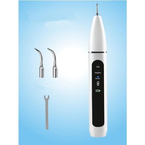 Détartreur ultrasonique - 2300mAh - IPX6 - 31000 vibrations/min (1/4)