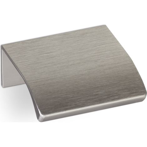 5er Pack - Griffleiste BLANKETT ALEX 40 x 18 x 42 mm Aluminium Edelstahloptik gebürstet (1/4)