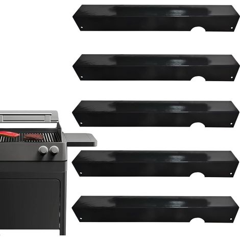 Ensemble de 5 barres de saveur, 43,4 cm, acier inoxydable à conduction thermique, pièce de rechange (1/5)