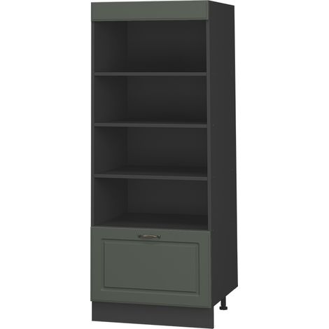 Scaffale da cucina Fame-Line, Verde-oro rustico/Antracite, 60 cm, Vicco (1/5)