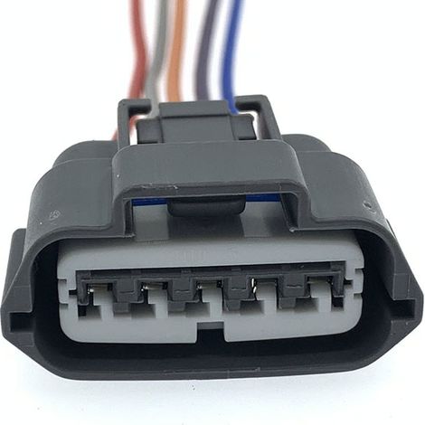 The DJM7052-2-11/21 connector is suitable for the Nissan Teana fuel pump, 5-pin male/female connector 6189-0848 (single connector).