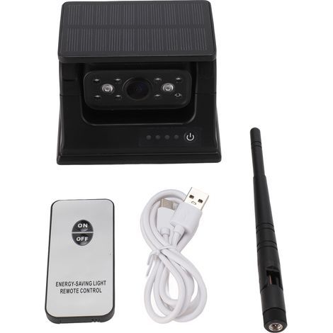 Wireless Solar WiFi Backup Camera, IP69 Waterproof, 1080P with Night Vision and Magnetic Base for Motorhome, Truck, Trailer (1/5)