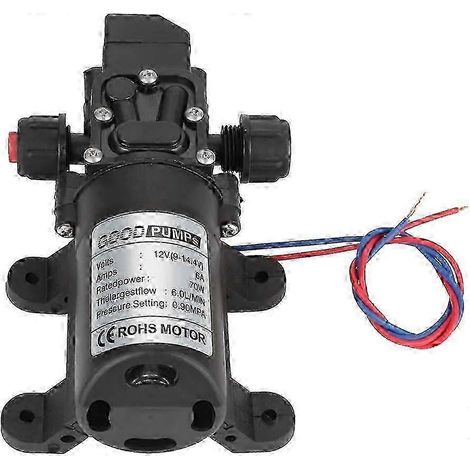 1 pièce - Pompe à eau électrique pour pulvérisateur - double filetage (avec capuchon noir) (1/5)