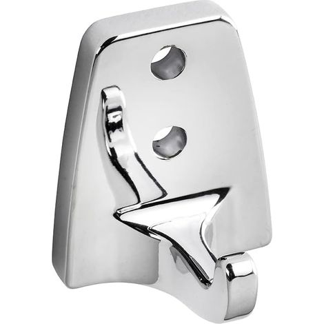 Croydex Chrome Robe & Towel Hook, Bathroom Accessories - Sutton (1/5)