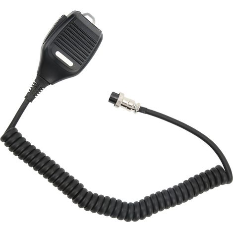 Le microphone sans fil portatif MC43S offre une voix claire et dispose d'un connecteur à 8 broches sensible et flexible, compatible avec des modèles tels que TS-480SAT, TS-590S et TS-990S. (1/5)