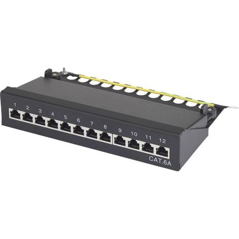 Boîtier de brassage 12 ports CAT 6a 1 UH X483441 (1/4)