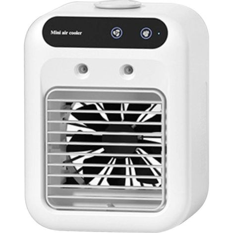 Mini climatiseur silencieux avec brumisateur électrique pour la maison/le bureau (1/4)