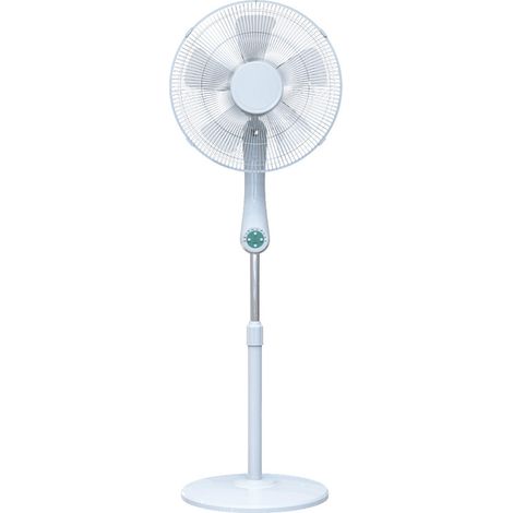 Ventilador Suelo Silencioso Con Mando. Ø 43 cm. Altura 140cm. 55 watt. Funcion Oscilante.