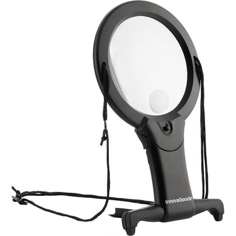Loupe Mains Libres avec Voyant LED Zooled InnovaGoods (1/5)