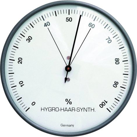 TFA Dostmann 44-2003 Higrómetro negro preciso y elegante
