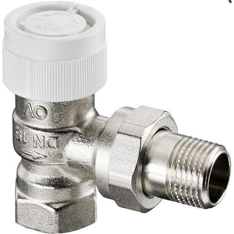 Vanne thermostatique Oventrop (AV9) réglage progressif sans étape, angle 1/2