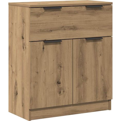 Maison Exclusive - Credenza Rovere Artigianale 60x30x70 cm in Legno Multistrato
