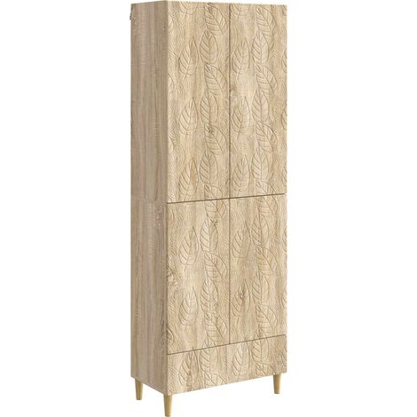Cabinet Set 2 pcs Sonoma Oak Engineered Wood vidaXL