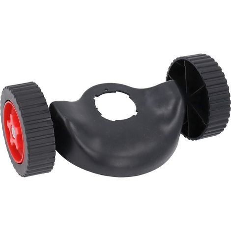 Stützrad für Unkrauttrimmer, Zusatzräder mit Schutzvorrichtung für Rasenmäher, Gartenzubehör