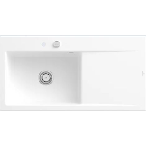 Villeroy & Boch V&B Spüle SUBWAY STYLE 60 1000x510mm Be li Exzent. stone white (1/3)