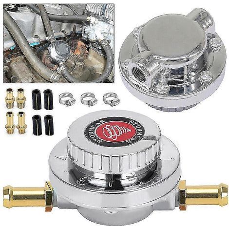 Kit de régulateur de pression de carburant universel à réglage manuel pour moteur à carburateur, édition britannique 1104 (1/5)