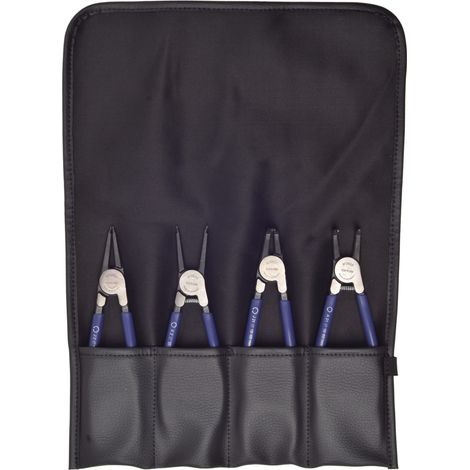 Juego  de  alicates  para  anillos  de  seguridad  4  piezas  19-60mm  TECWERK (1/3)
