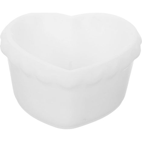 2pièces Moule Cœur Silicone pour Fabrication de Bougies Lot de Moules à Cire pour Loisirs Créatifs (1/5)