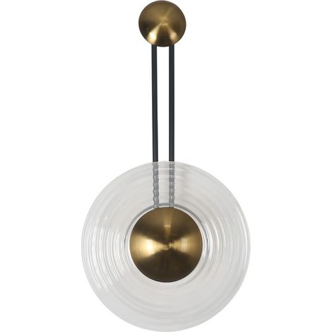 Applique Bell vetro trasparente oro LED CCT 8W LightPrestige (1/5)