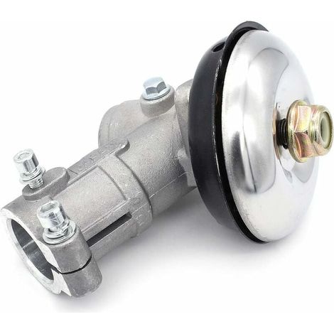 Renvoi d'angle Debroussailleuse 28mm, Tête d'engrenage Debroussailleuse Universelle Boîte de Vitesse de Tondeuse à Gazon pour Coupe Herbe/Tronconneuse (28mm, Rond de 7 Dents)-LIAIKI (1/5)