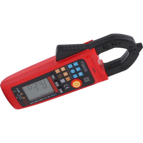 Pince ampèremétrique FS8330, multimètre numérique 200 A/600 V, testeur de tension avec protection contre les surcharges pour les tests électriques (1/5)