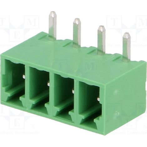 Morsettiera PCB maschio a 4 pin Paso 3,81 mm 15edgrc3,81-04p