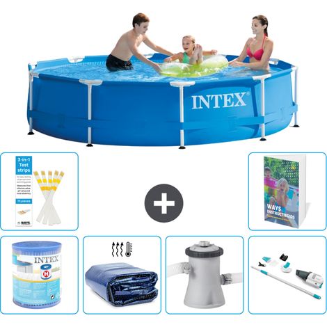 Frame Pool Rund - 305x76 cm - 7-teilig S27
