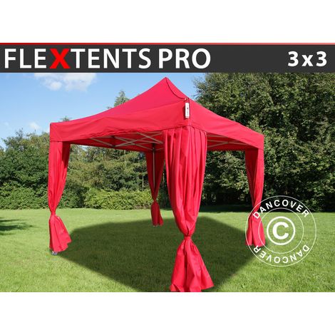 Tente pliante Chapiteau pliable Tonnelle pliante Barnum pliant (1/5)