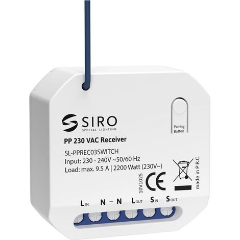 SIRO PushPower Empfänger SWITCH 230 V (1/5)