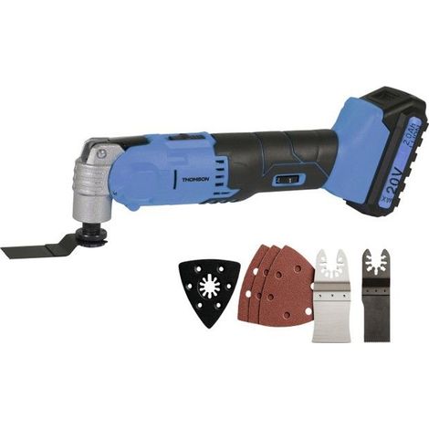 Outil multifonction sans fil - THOMSON - MIOMULTITOOL - 20V - 18 000 tr/min - Batterie 2Ah incluse (1/5)