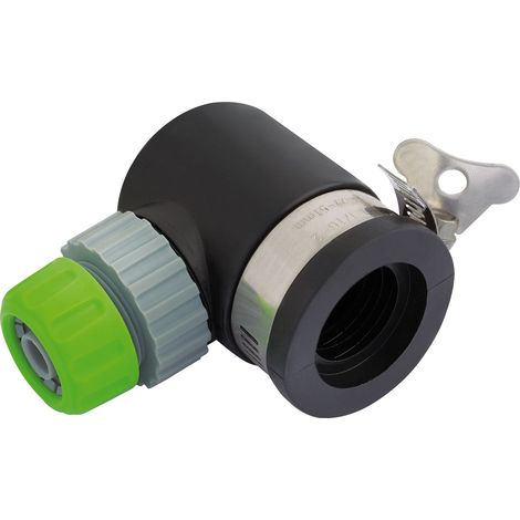 Draper 90° Right Angle Lock-On Tap Connector (Model 24919) Multi-Tap Adapter for Secure and Easy Plumbing Connections