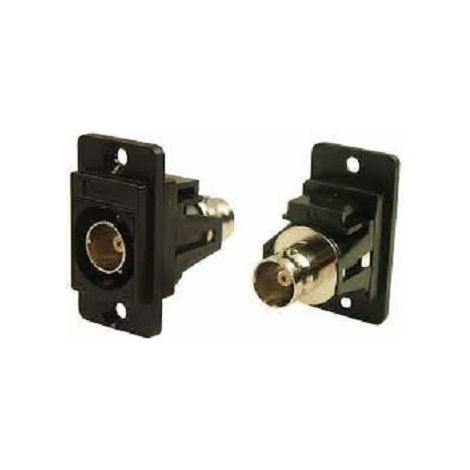 Connecteur coaxial RS PRO Femelle Droit, raccordement Câble 75O Montage panneau ( Prix pour 1 )