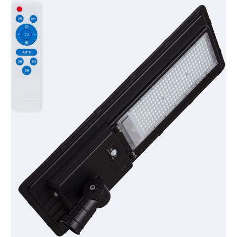 Lampadaire LED Solaire 13800 lm 170lm/W Sinaí avec MPPT et Détecteur de Mouvement 6000K Blanc froid
