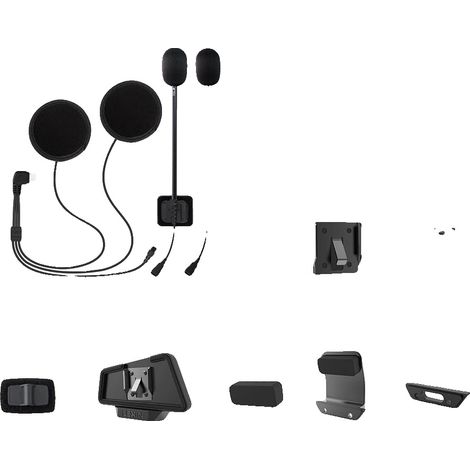 Auriculares de intercomunicación, audio de alta calidad, conexión USB-C, auriculares y clip. (1/2)