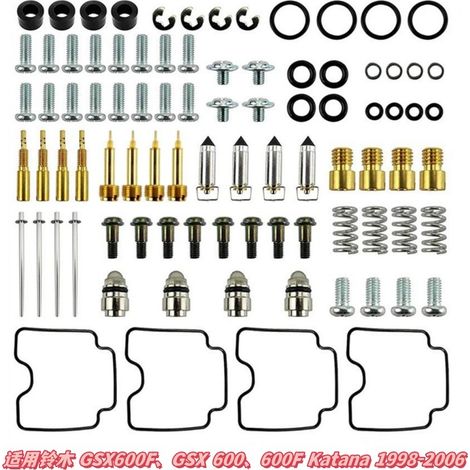 Vergaser-Reparatursatz passend für Suzuki GSX600F, GSX 600, 600F Katana 1998-2006