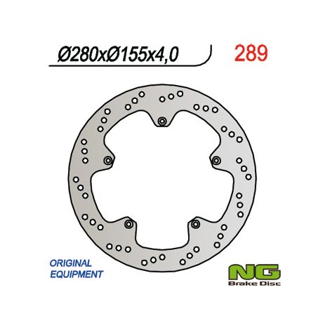 Disco de freno delantero de 280 mm para Aprilia RS 50 y Yamaha TZR 50 (alta calidad).