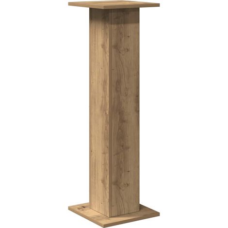 Supports de haut-parleurs 2 pcs chêne artisanal bois ingénierie (1/5)