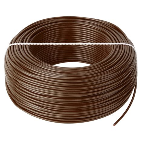 Câble d'installation H05V-K (LgY) 0,5 marron /100m/