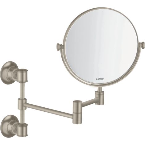 hansgrohe AXOR Montreux Espejo de afeitado, 42090820 (1/4)