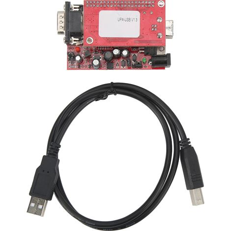 Programmatore USB UPA V1.3 per diagnostica automobilistica, alta precisione, compatibile con MCU ed EEPROM, robusto ABS, strumento professionale. (1/5)
