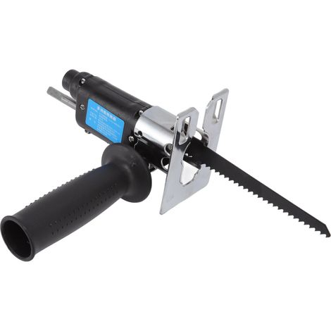 Scie alternative électrique portable avec bouton de verrouillage pour la coupe du bois (1/5)