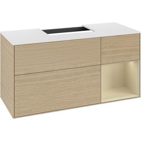 Villeroy & Boch F171HJPC Meuble sous vasque Finion F17 (1/2)