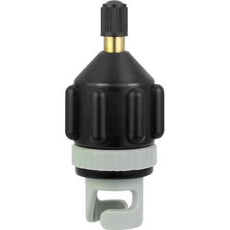 Adaptateur de pompe à air en cuivre noir pour bateau gonflable et SUP, raccord de gonflage pour pompe et équipement nautique (1/5)