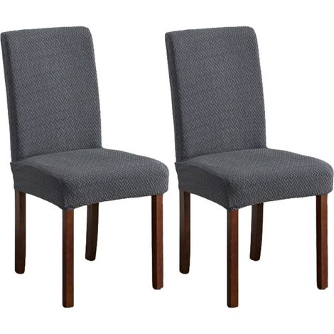 Housses de chaises imperméables pour salle à manger, lot de 2, style 4 (1/5)