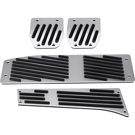 4 Stück Kupplungs- und Bremspedalauflagen mit Fußstütze für Schaltgetriebe BMW 1er, 3er, 5er, 7er, X1 E30 E32 (1/5)