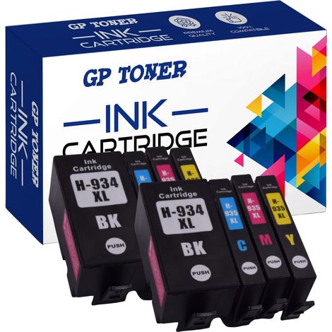 8 Tonerkartuschen für HP 934 935 CMYBK GP (1/5)