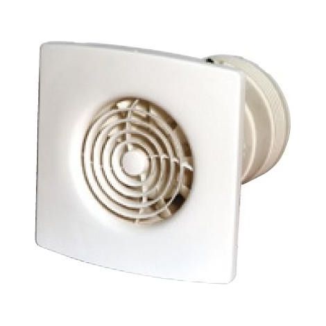 Zehnder Silent - Ventilateur mural et de plafond silencieux de 100 mm avec fonction Humidistat et minuterie ZSR100HTR (1/4)