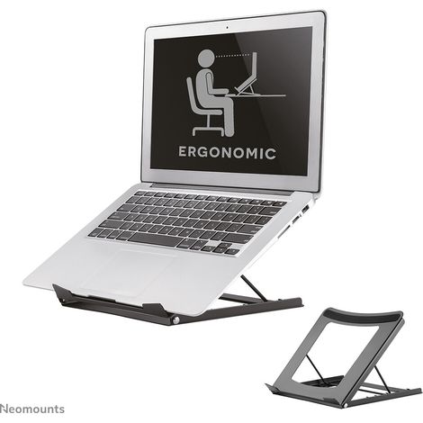 Neomounts NSLS075BLACK laptop-ständer Schwarz 38,1 cm (15") (1/5)