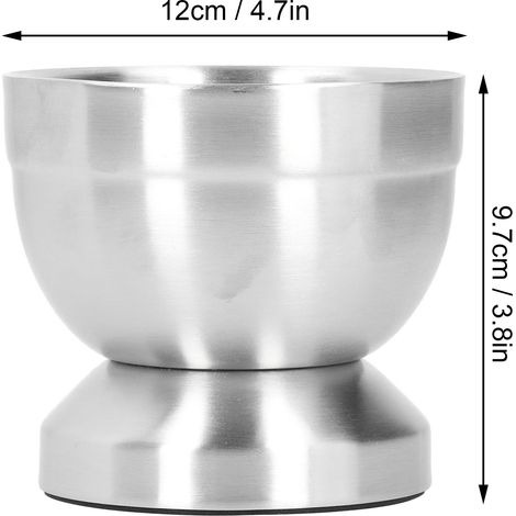Ensemble mortier et pilon en acier inoxydable, presse-ail manuel, broyeur, accessoire de cuisine (1/5)