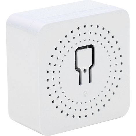 Mini interrupteur marche/arrêt intelligent WiFi avec commande vocale via application pour Tuya 100-240 V 50/60 Hz 16 A (1/5)